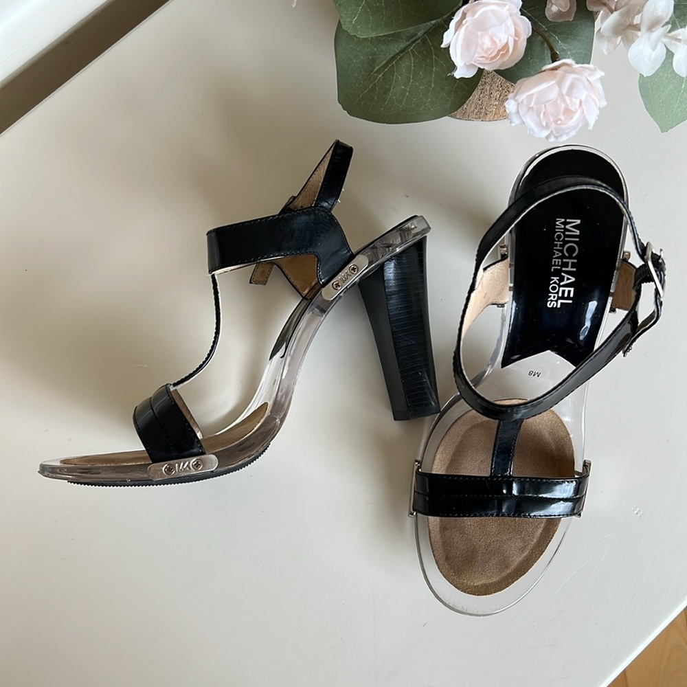 Michael Kors Black Heels with Sleek Design